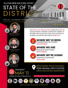 TUHSD State of the District Flyer