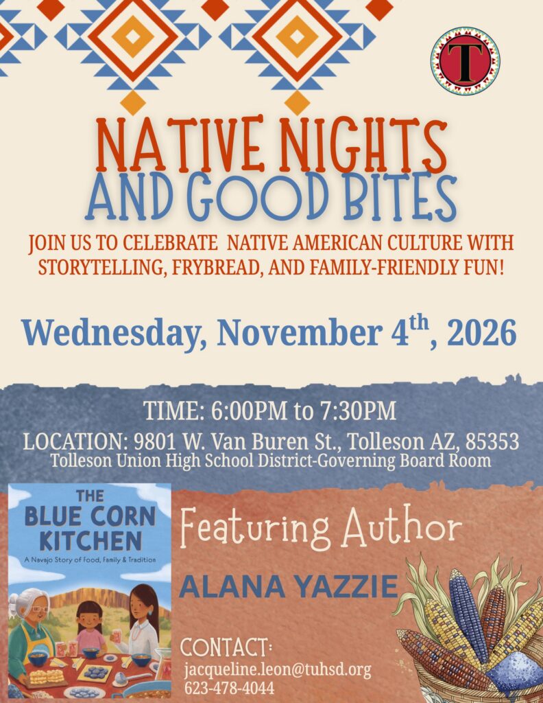 Native Nights and Good Bites flyer