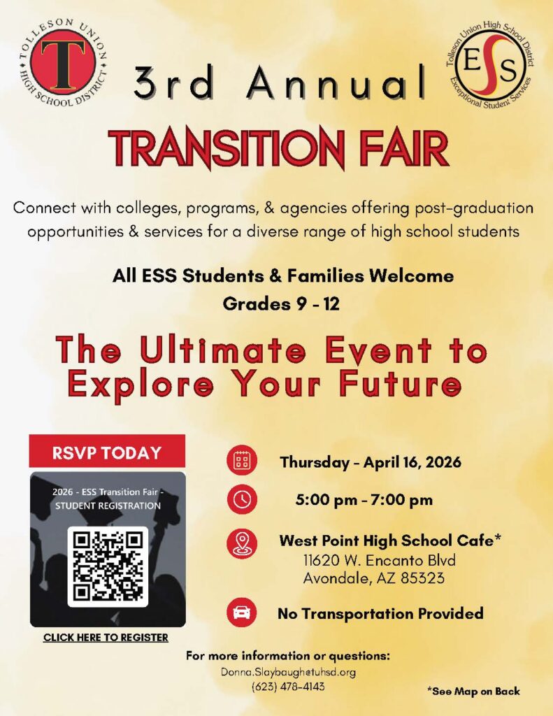 3rd Annual Transition Fair flyer