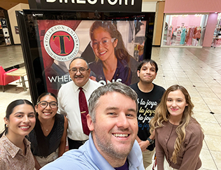 Public Relations team taking a selfie