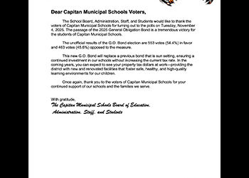 Passage of the 2025 General Obligation Bond