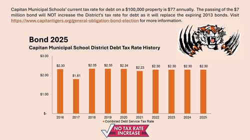 Tax Rate History flyer