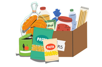 School Spirit Holiday Food Drive