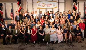 Group picture of teachers of the year