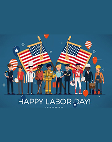 No School on Monday, September 7 – Labor Day