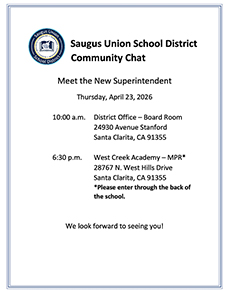 Community Chat with New Superintendent