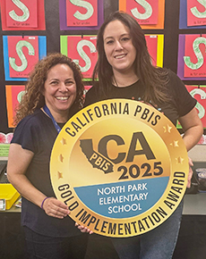 North Park Elementary is a California PBIS Gold Implementation School and a 2025 California Distinguished School