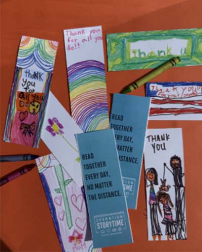 Collection of decorated bookmarks