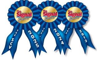 The Signal Best of blue ribbons for 2013, 2024, and 2025