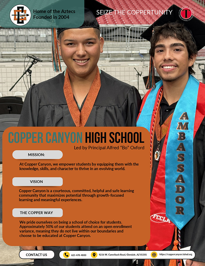 Copper Canyon HS One Sheet