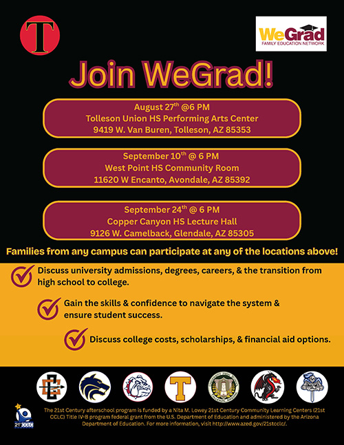 Join WeGrad Flyer