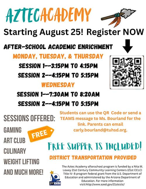 Aztec Academy Registration English