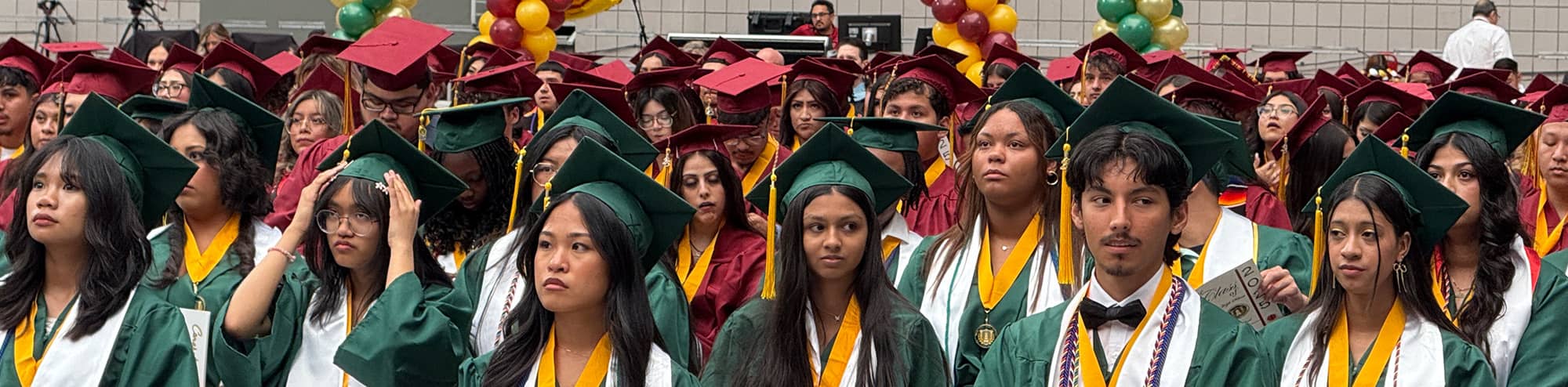 headerphoto_HelpfulLinks Students seated for graduation
