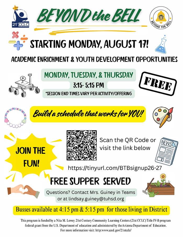 Join the Squad! Beyond the Basics Summer Camp flyer