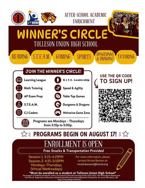 Winner's Circle Flyer