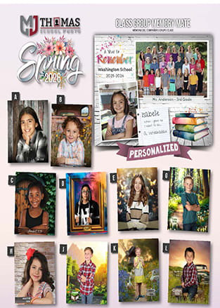 Spring 2026 Picture Day flyer