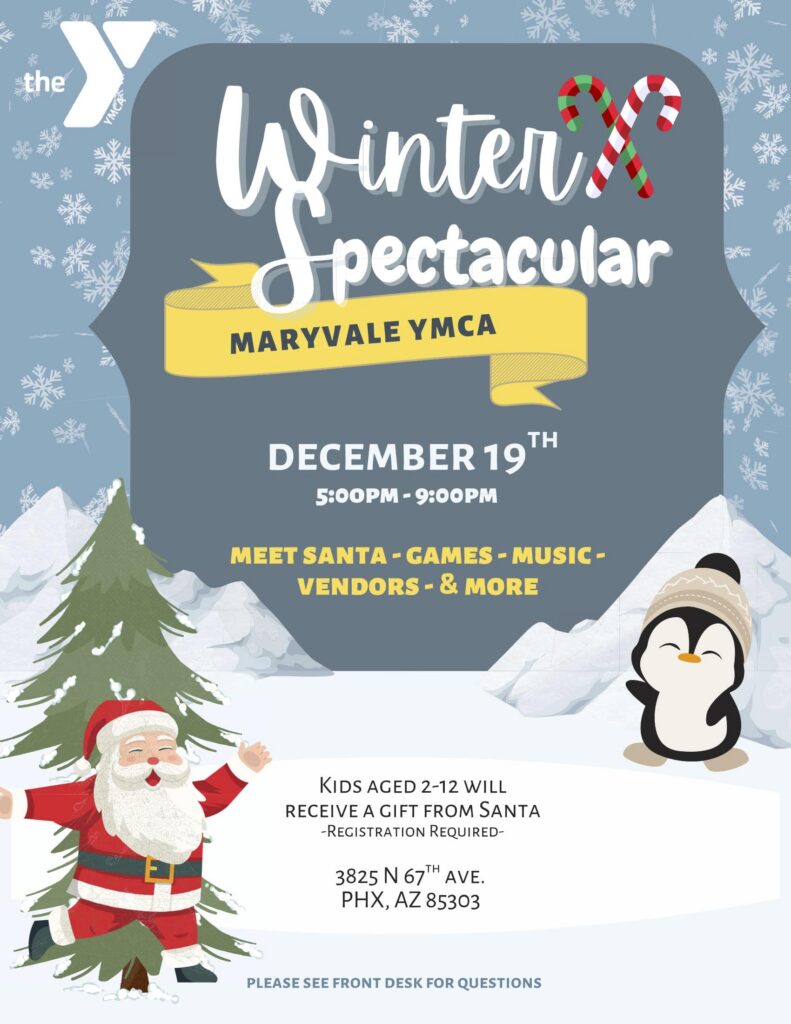 Winter Spectacular Maryvale YMCA flyer