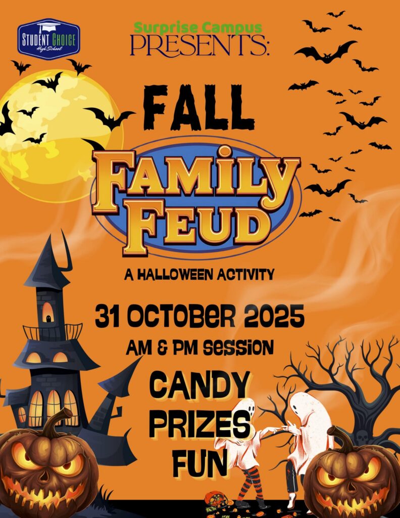Surprise Campus Presents Fall Family Feud flyer