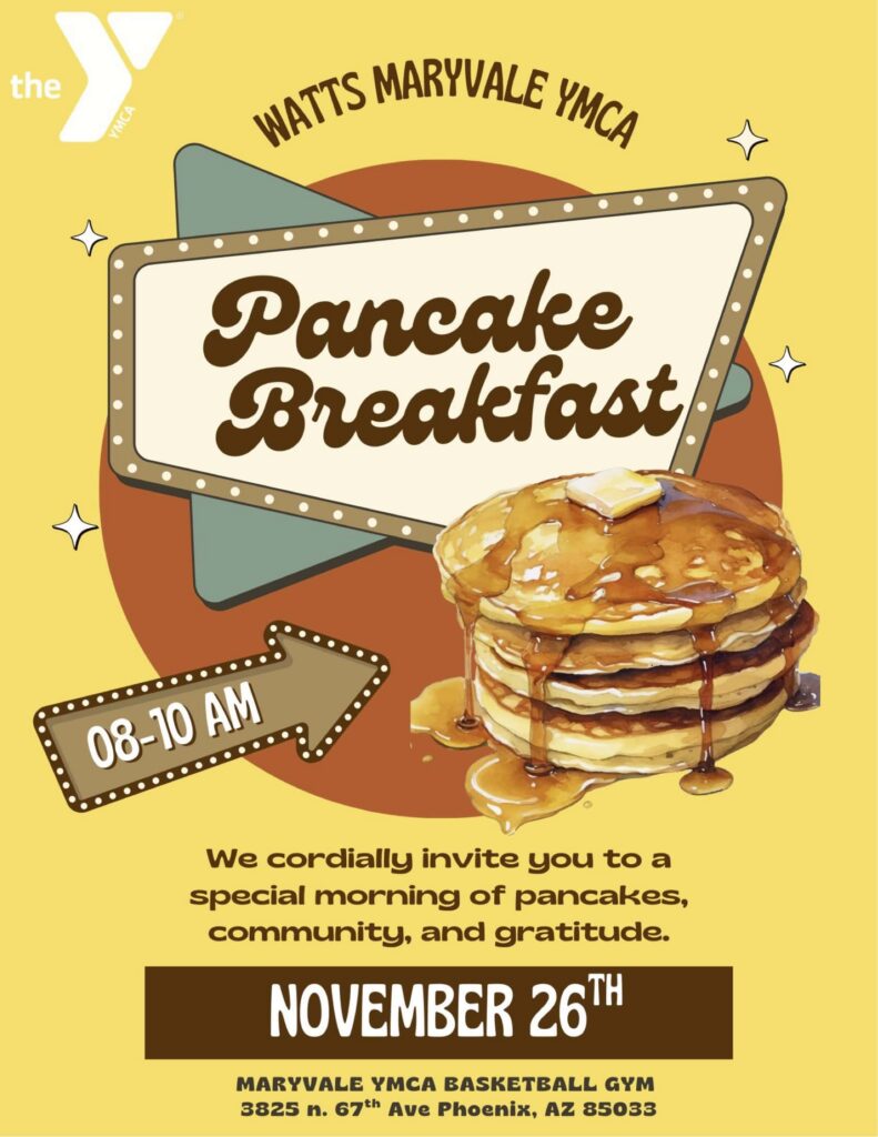 Watts Maryvale YMCA Pancake Breakfast