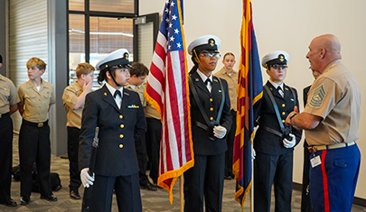 Eastmark High School Empowers Students Through NJROTC