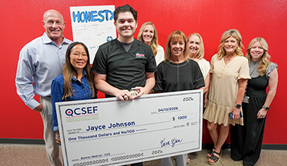 QCSEF Delivers Student Scholarships