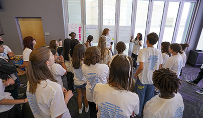Students at the LOL Conference