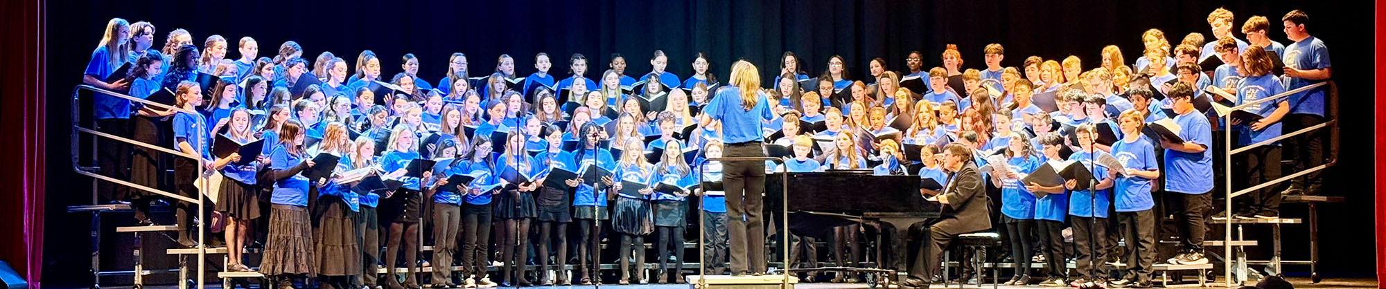 RHS Verney Fink with Students