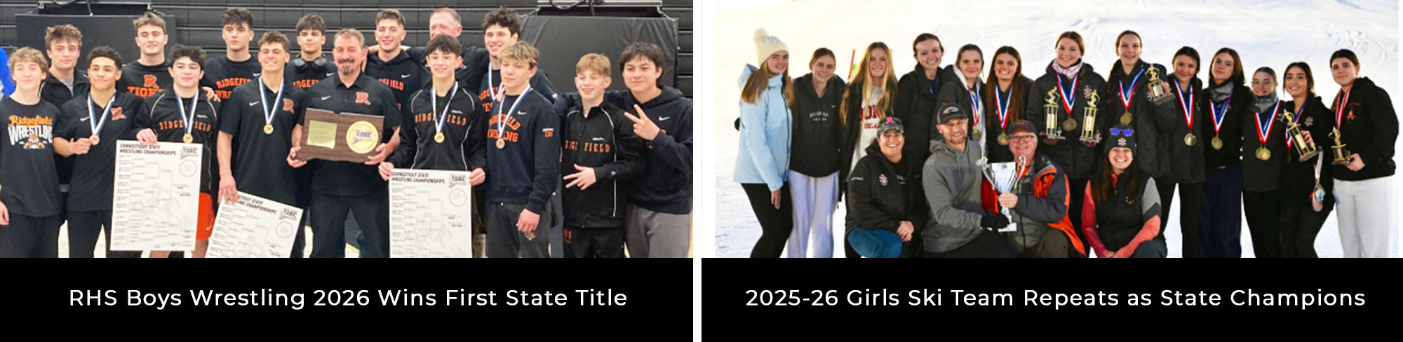 RHS Boys Wrestling 2026 Wins First State Title & 2025-26 Girls Ski Team Repeats as State Champions