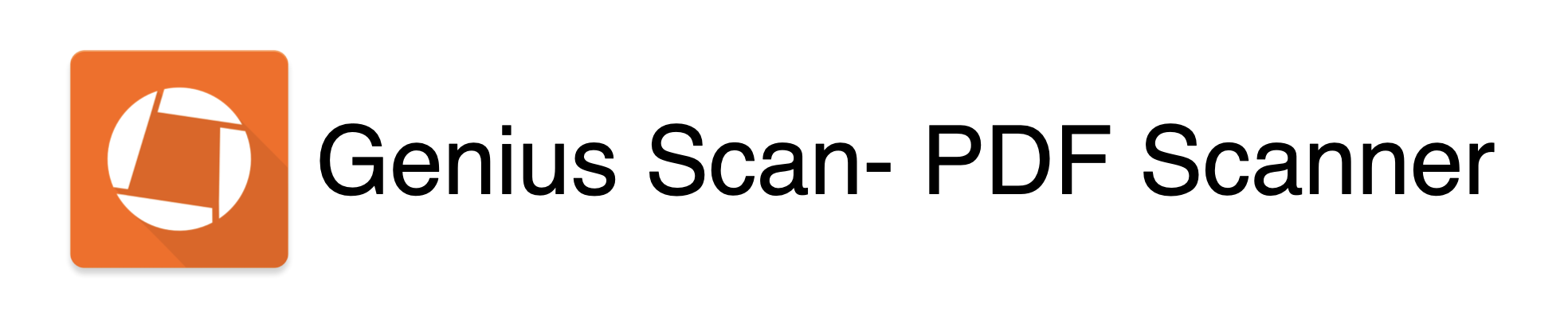 Genius Scan- PDF Scanner