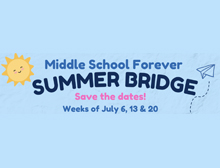 Summer Bridge Registration is Open