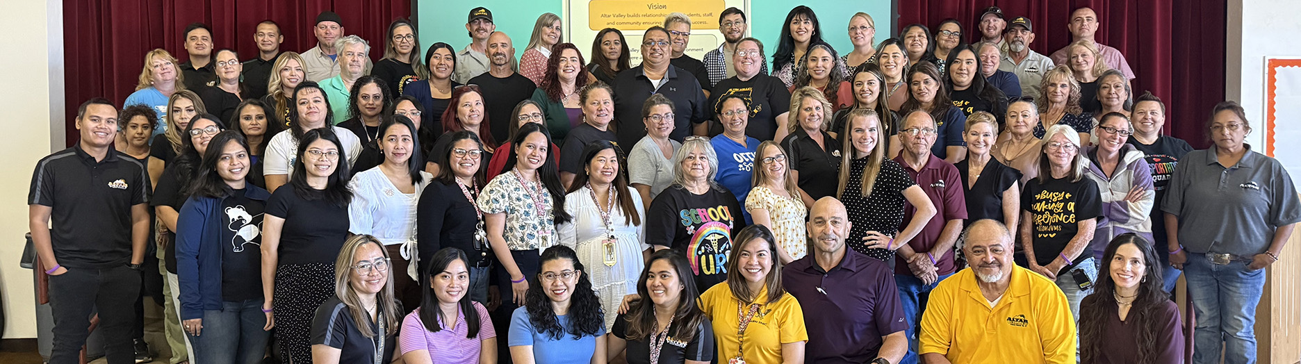 Staff group photo