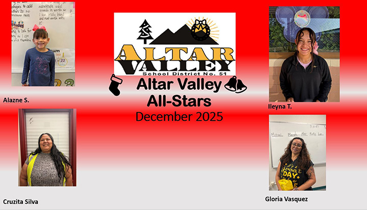 December 2025 Altar Valley All Stars
