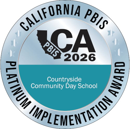 California PBIS Platinum Implementation Award 2026 - Countryside Community Day School