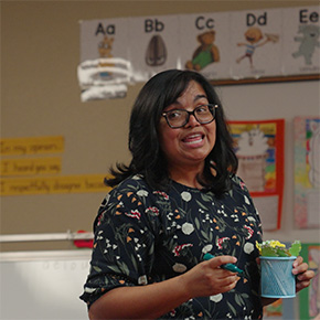 teacher teaching