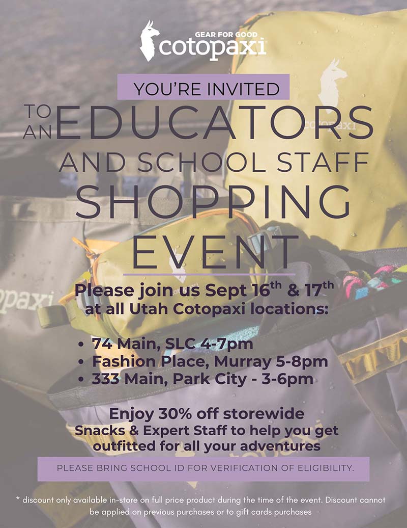 Cotopaxi-Shopping-Event