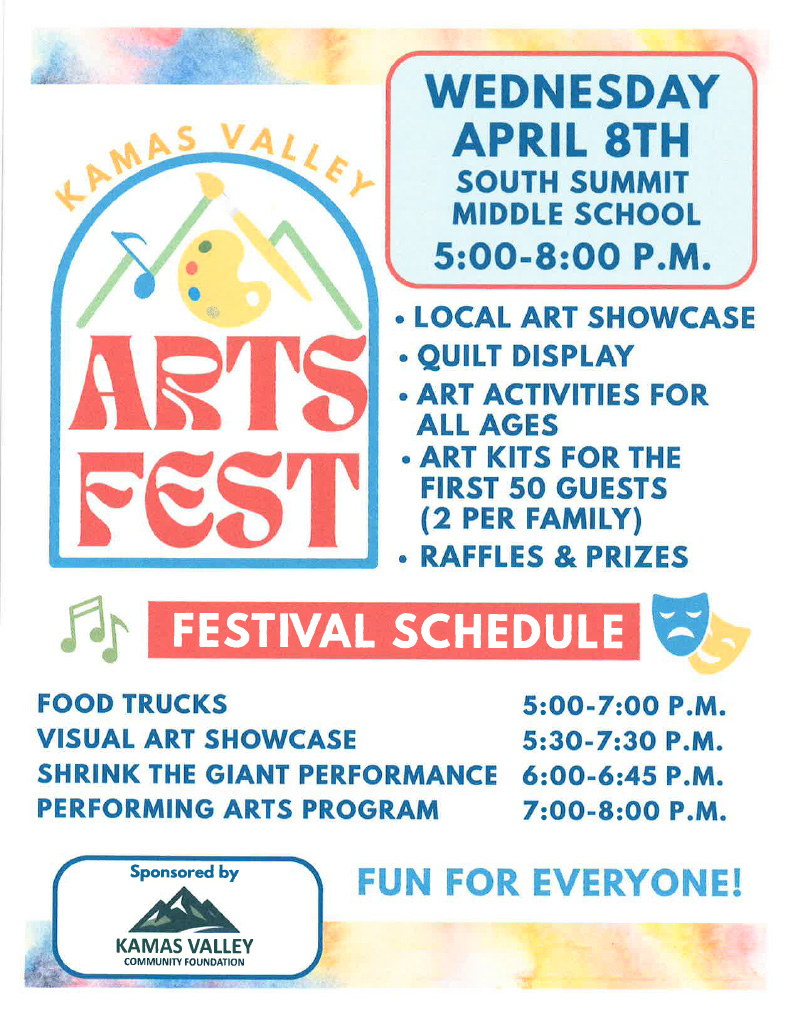 Arts Fest flyer