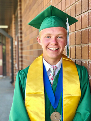 2020 Sterling Scholar Runner-Up in Instrumental Music, Luke Gunnerson