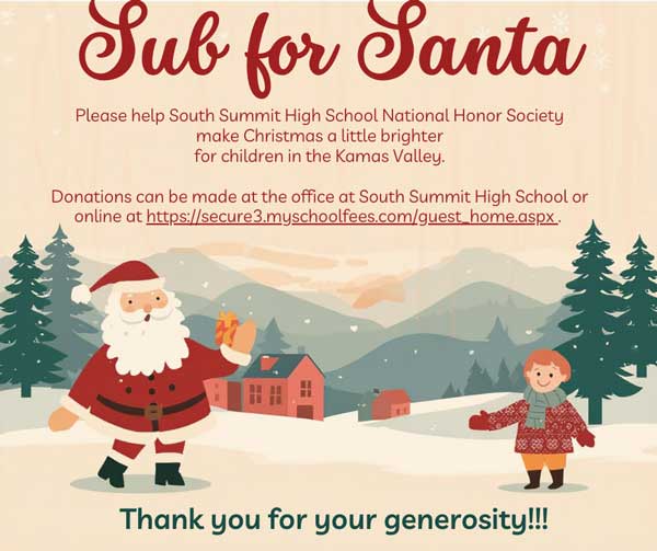 Sub For Santa flyer