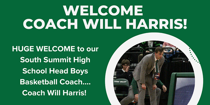 Welcome Coach Will Harris
