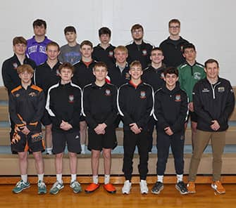 Wrestling team picture
