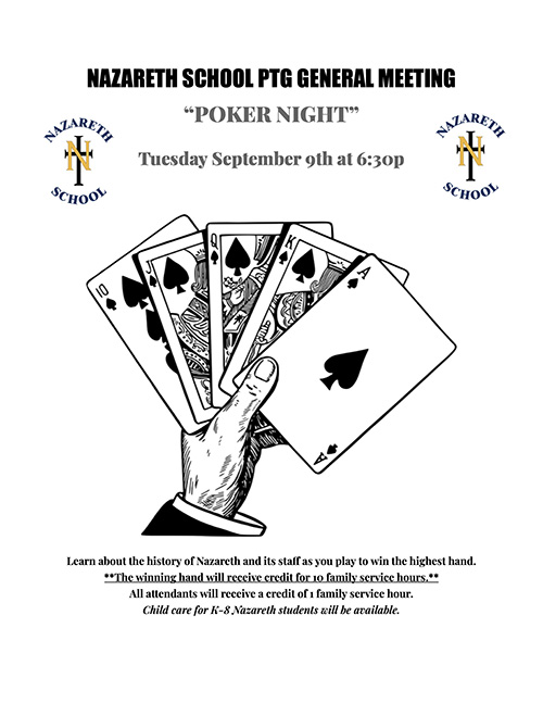 Poker Night flyer