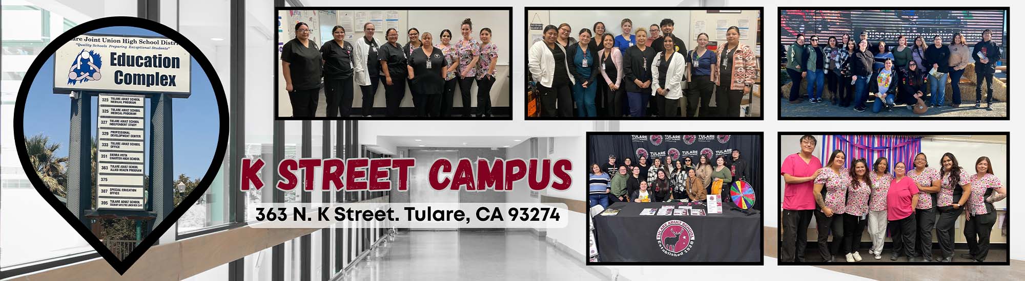 Collage of nursing students