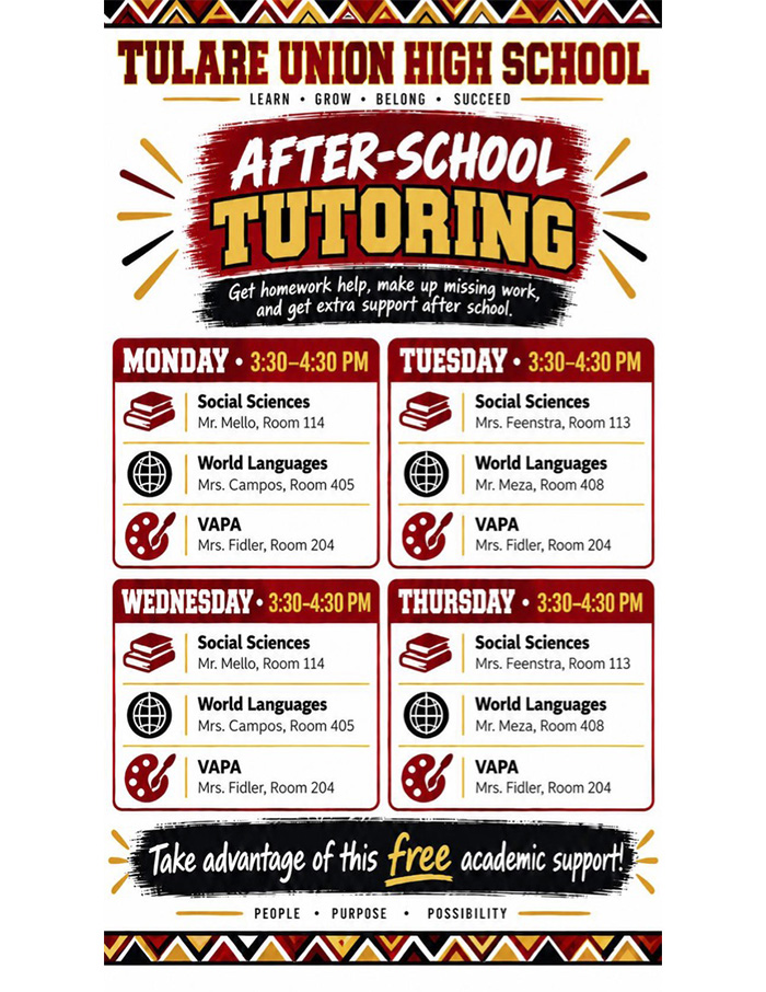 After-School Tutoring flyer