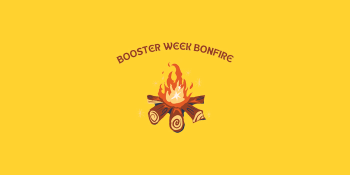 Booster Week Bonfire