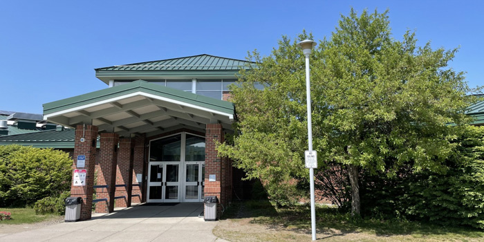 Front of MRTS building