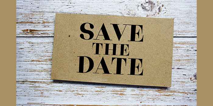 Save the date