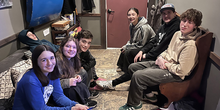 MTMA students at music trivia night