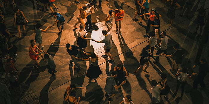 People dancing