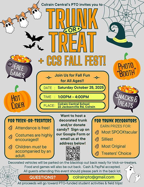 Trunk or treat flyer