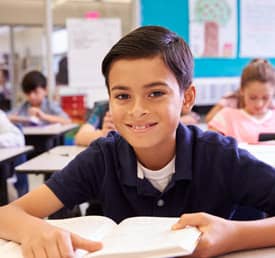 smiling student